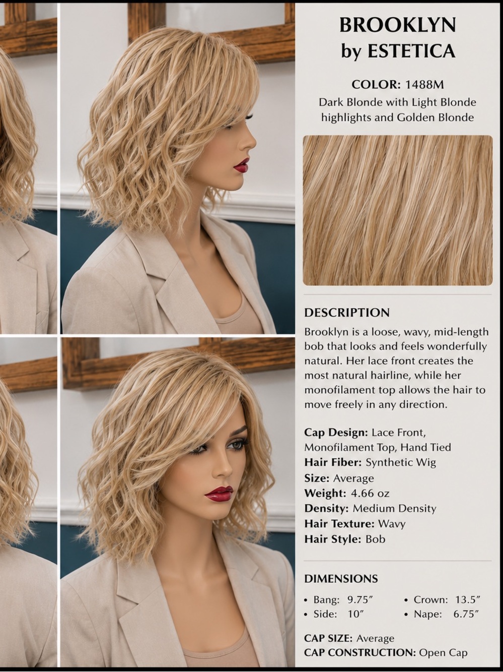 Brooklyn by Estetica in RH1488M